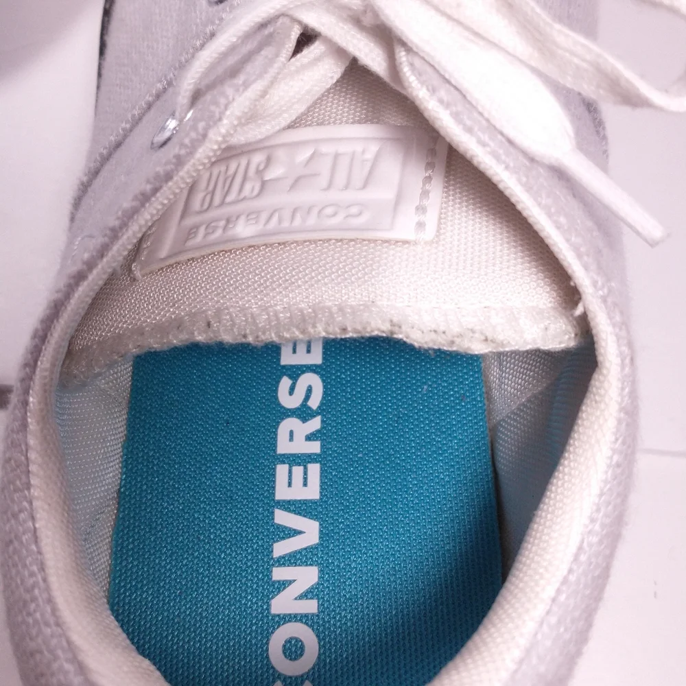 Converse Chuck Taylor All Star Madison Sneaker Women's Size 10 Wolf Grey White - Picture 5 of 8